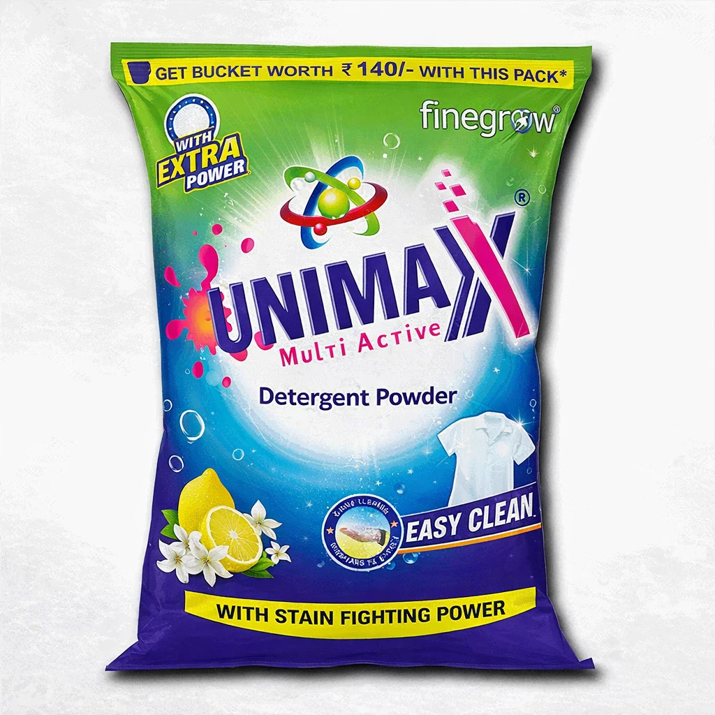 Unimax Detergent Powder – Superior Stain Removal (5Kg Pack)